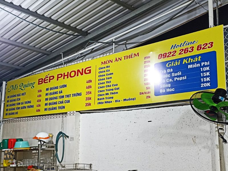 Mì Quảng Bếp Phong