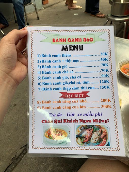 Bánh Canh Cua Hẻm 360